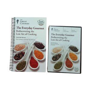 The Great Courses Everyday Gourmet Lost Art Of Cooking DVD Book Set New